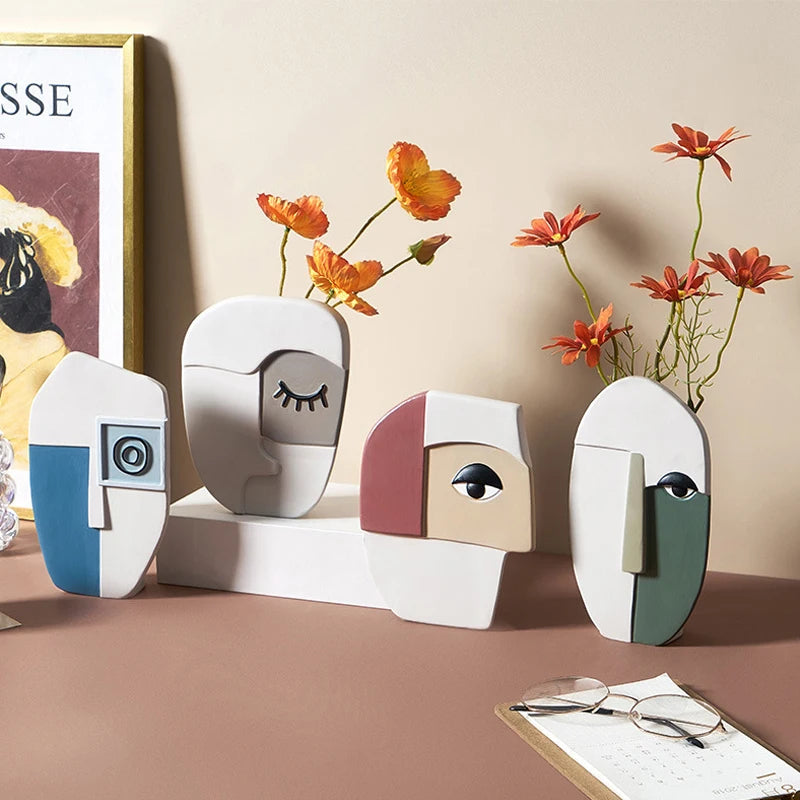 Konstnärlig Modern Vask för Heminredning och Blomutställning Carvallo