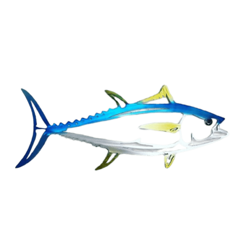 Metal Shark Väggkonst Dekor Havstema Elegant Skulptur Carvallo