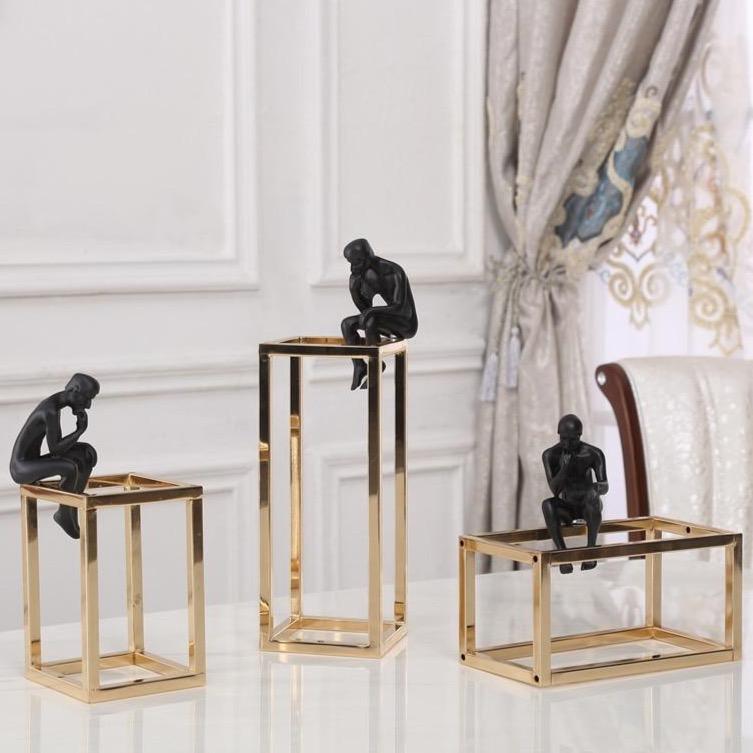 Metallväggdekoration i olika storlekar 10x15cm 10x20cm 10x25cm Carvallo