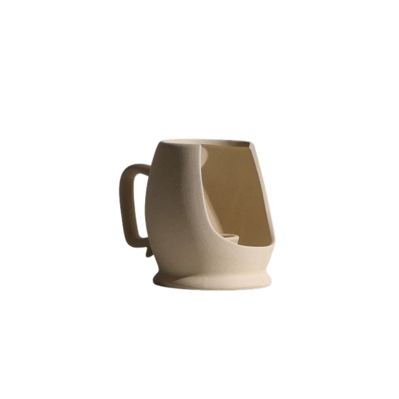 Moderna minimalistiska keramikvaser och ljusstakar för stilren dekoration Carvallo