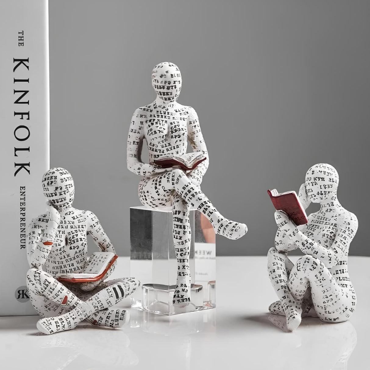 Modern Reading Egyptisk Mumie Figur för Unik Heminredning Carvallo