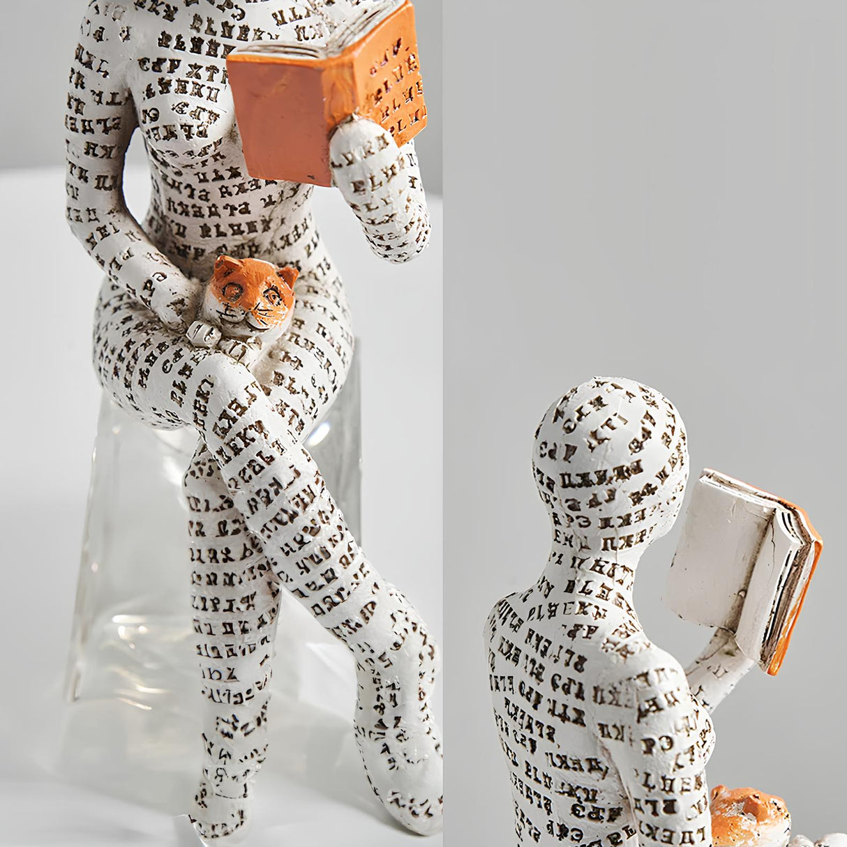 Modern Reading Egyptisk Mumie Figur för Unik Heminredning Carvallo