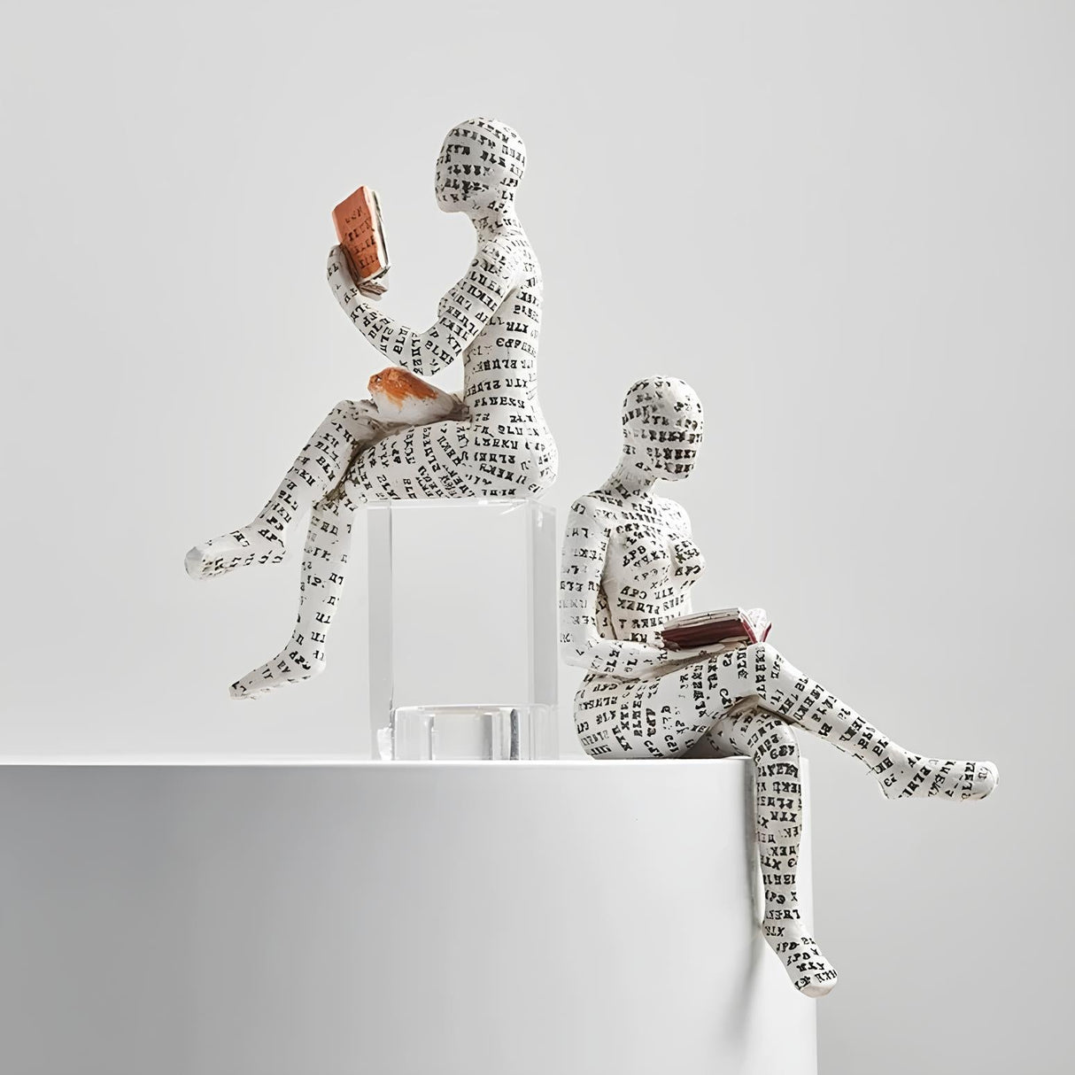 Modern Reading Egyptisk Mumie Figur för Unik Heminredning Carvallo