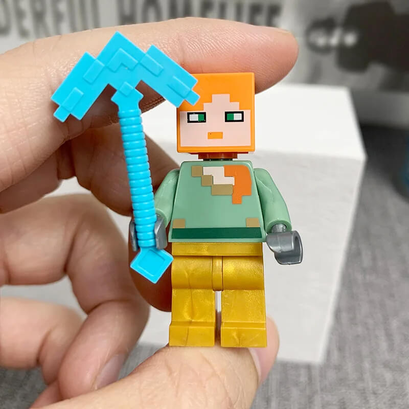 MiniCraft - Adventskalender med 24 Dagars Nedräkning och Actionfigurer-Adventskalender Jul-BB-Hemnix