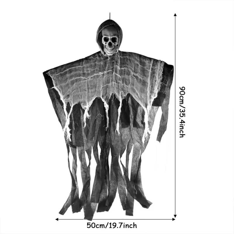 Halloween Dekoration: Hängande Spökhusdekoration – Spöke, Dödskalle och Skelett-Halloween Dekoration-BB-Hemnix