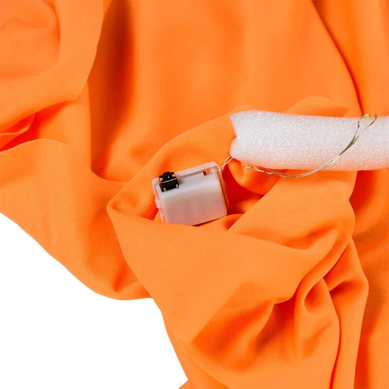 Halloween LED Spöklampa – Hängande Skräckdekoration för Inomhus och Utomhus-Halloween Dekoration-BB-Hemnix