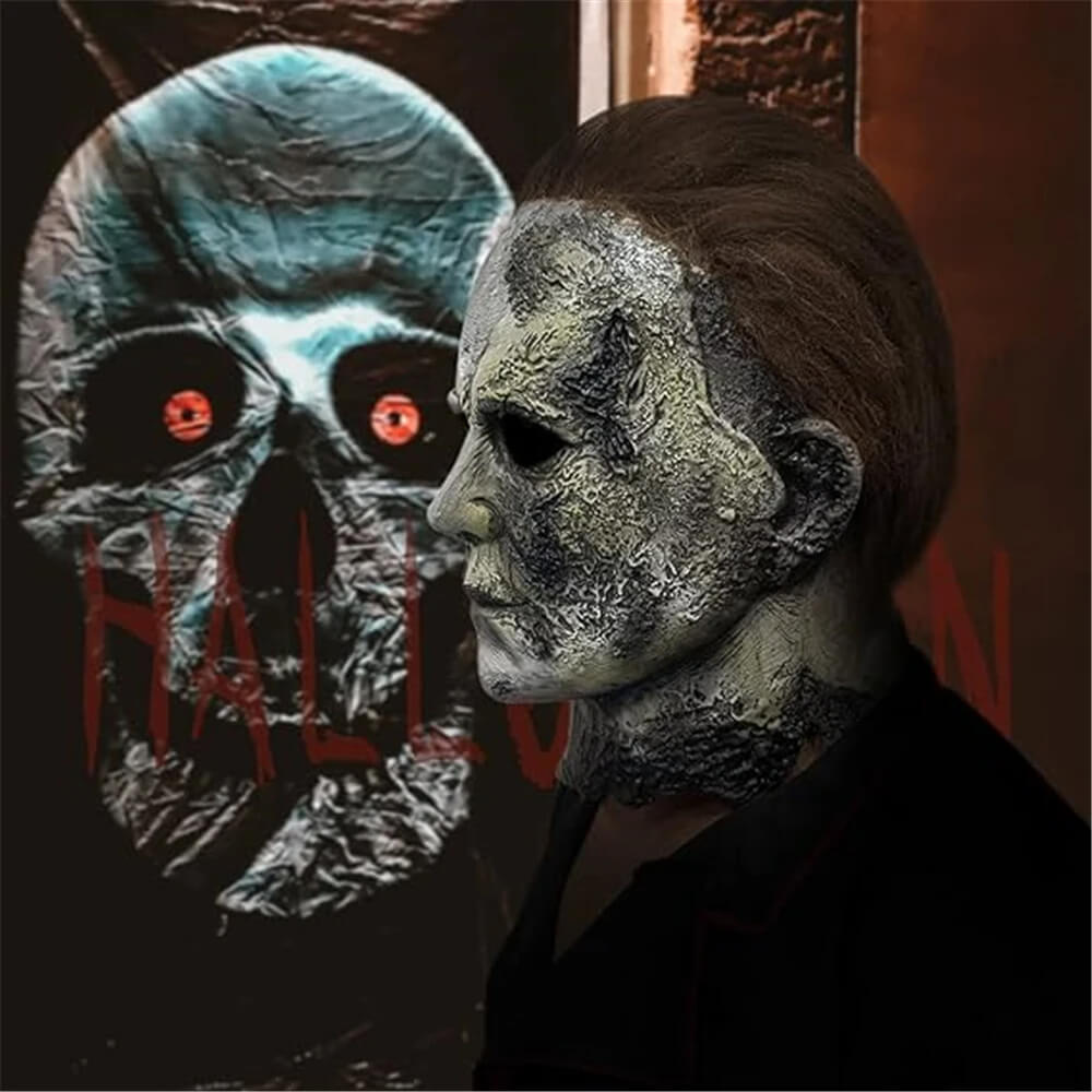 Halloween Michael Myers Mask – Skräckmask för Halloween och Cosplay-halloween-BB-Hemnix