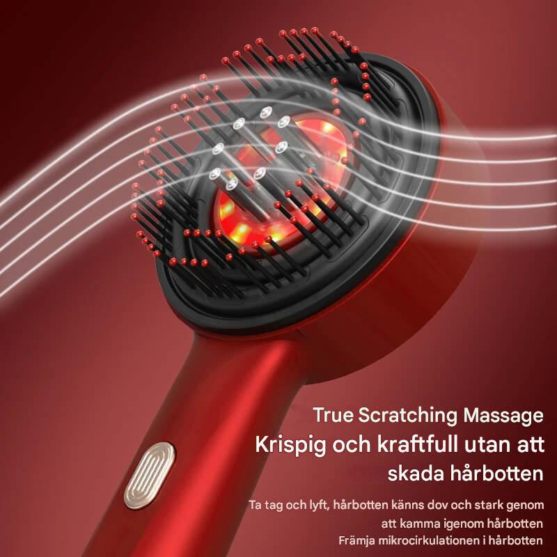 Elektrisk Massagekam Med Röd Ljusterapi – Med Oljedispenser-Massagekam-BB-Hemnix