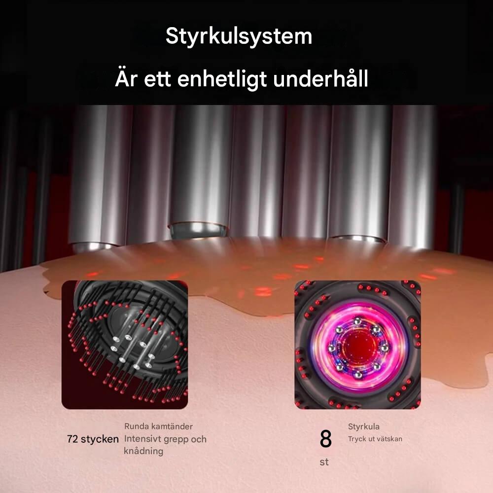 Elektrisk Massagekam Med Röd Ljusterapi – Med Oljedispenser-Massagekam-BB-Hemnix