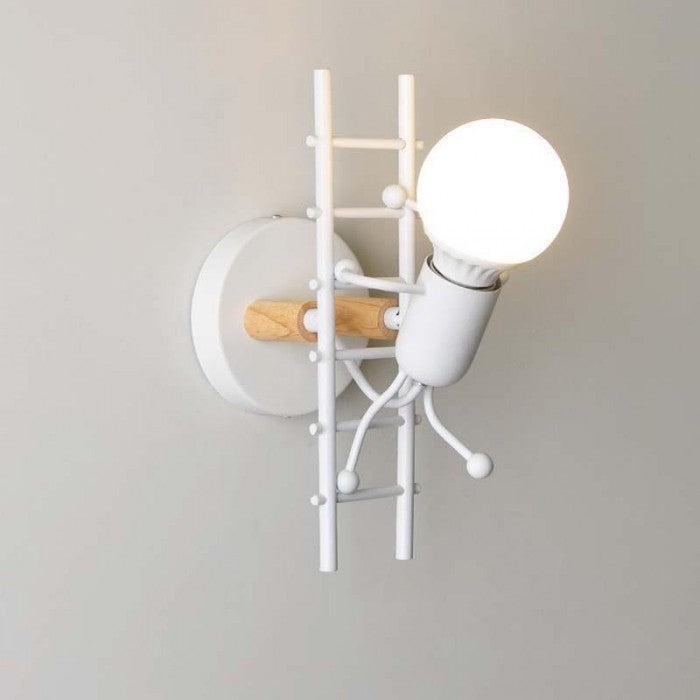 RetroBeam – Elegant Retro Vägglampa för Personligt Anpassad Hem Décor Carvallo