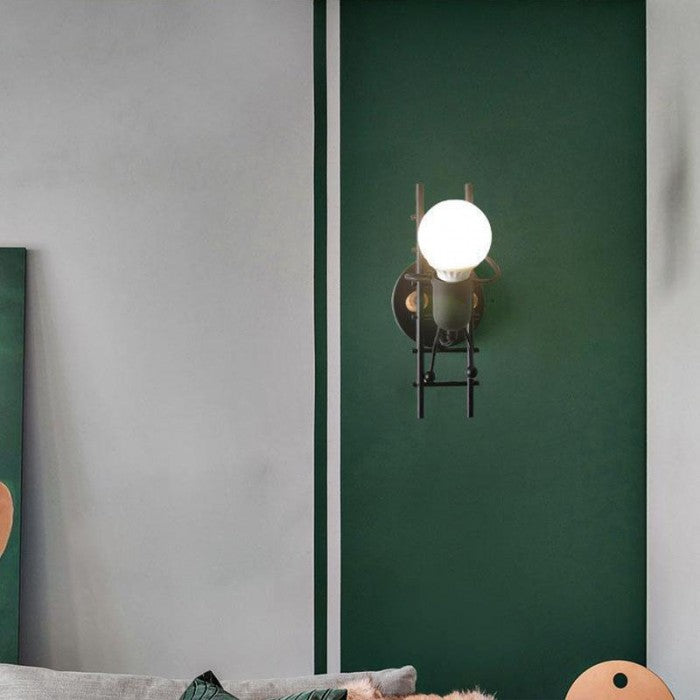 RetroBeam – Elegant Retro Vägglampa för Personligt Anpassad Hem Décor Carvallo