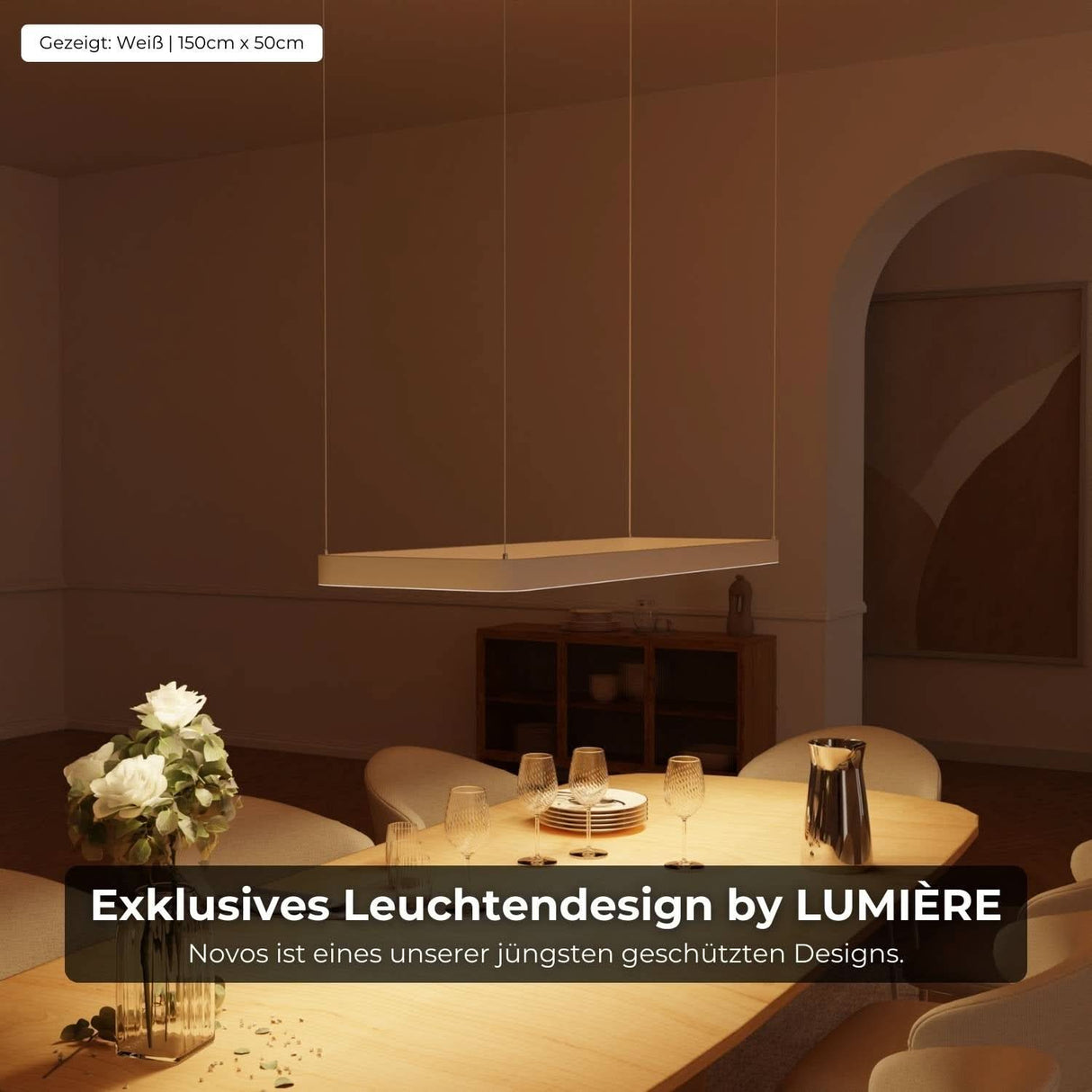 Novos Designer Taklampa Carvallo