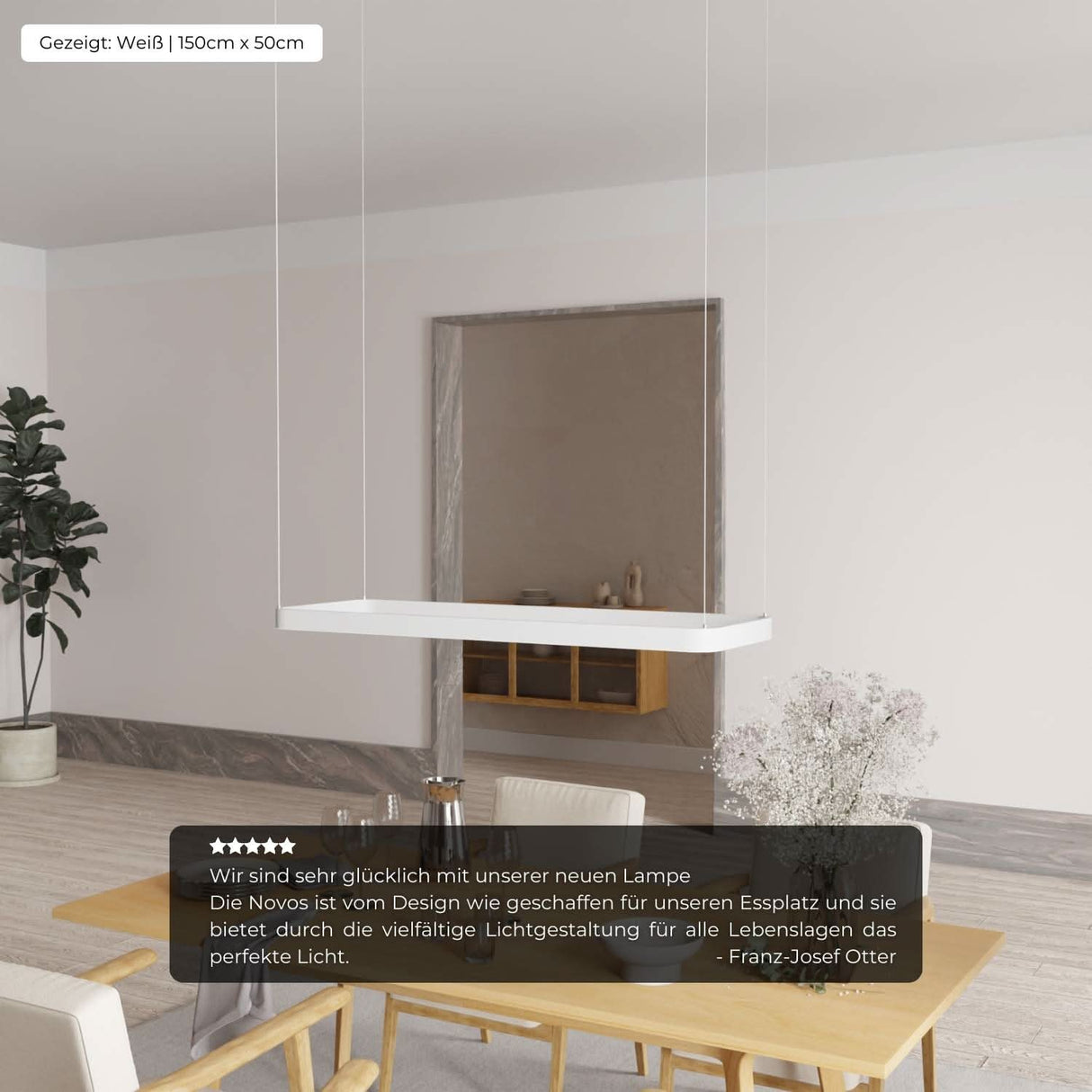 Novos Designer Taklampa Carvallo