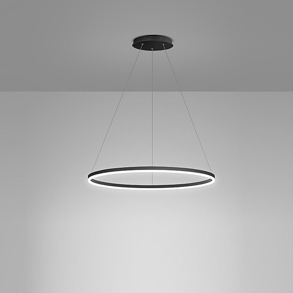Modern svart LED hängande taklampa Carvallo