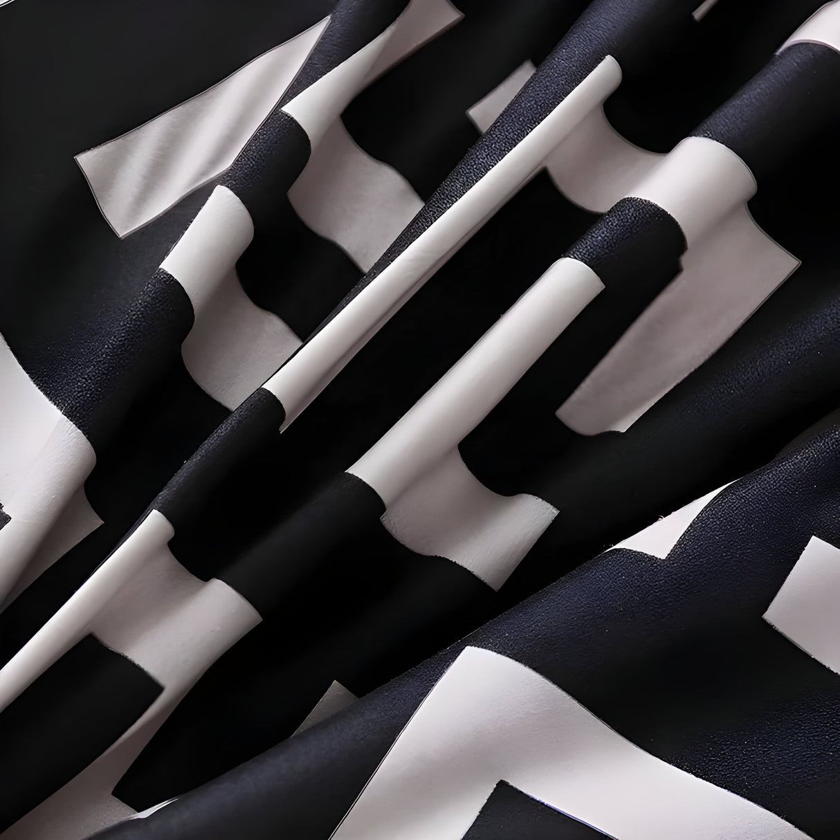 BlackBliss - Modernt Svart Sängklädesset Carvallo