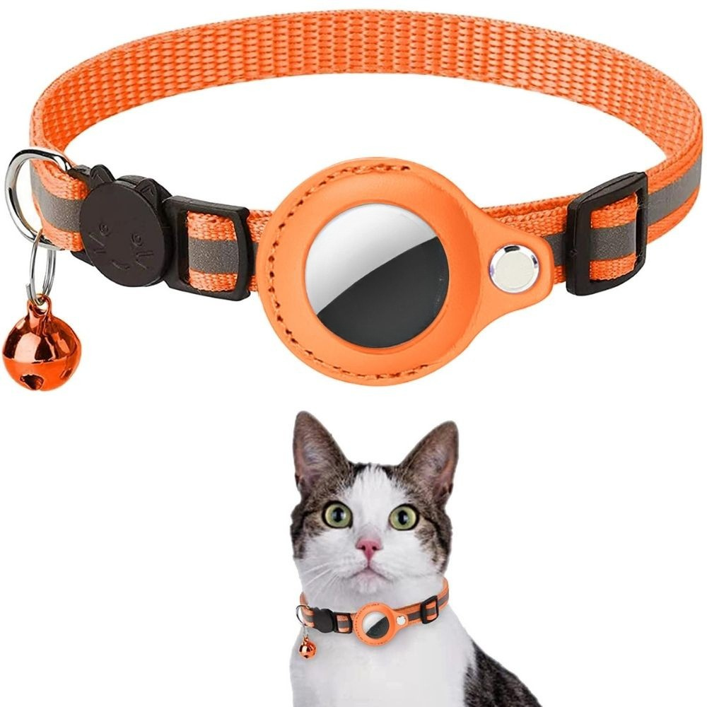 Katt Halsband Nylon Reflekterande GPS Tracker Rem Carvallo