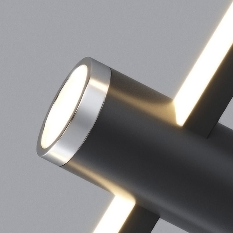 LumiLine – Modern LED Linear Taklampa med Justerbar Höjd och Dimmer Hemnix