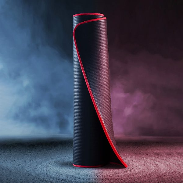 RoyaleGlow Fitness Mat Mäns Högdensitets Tränings Yoga Icke-Slip Mat För Gym Hem Carvallo