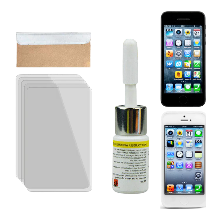 Telefon Skärm Reparation Kit DIY Glas Fix Carvallo