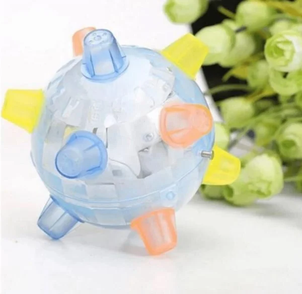 Hund leksak LED Studsande Interaktiv Boll Gummi Carvallo