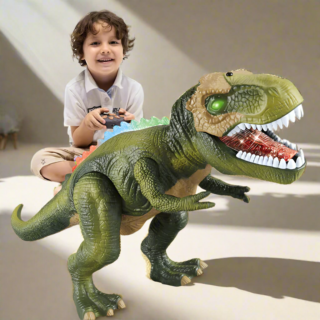 Royaleva Fjärrkontroll T-Rex Dinosaurie Med LED Lampa Carvallo
