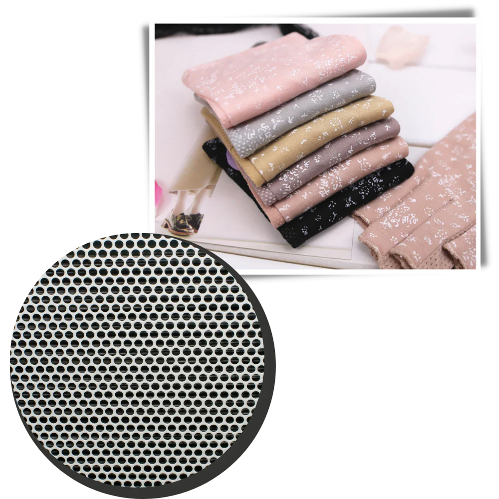 Luxora Stiliga UV-Skyddande Bomullshandskar för Solskydd Carvallo