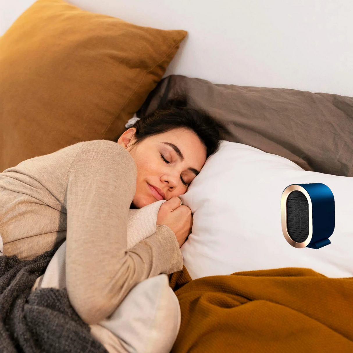 Mini elektrisk rumsvärmare – Kompakt energibesparande värmare MILA Sverige