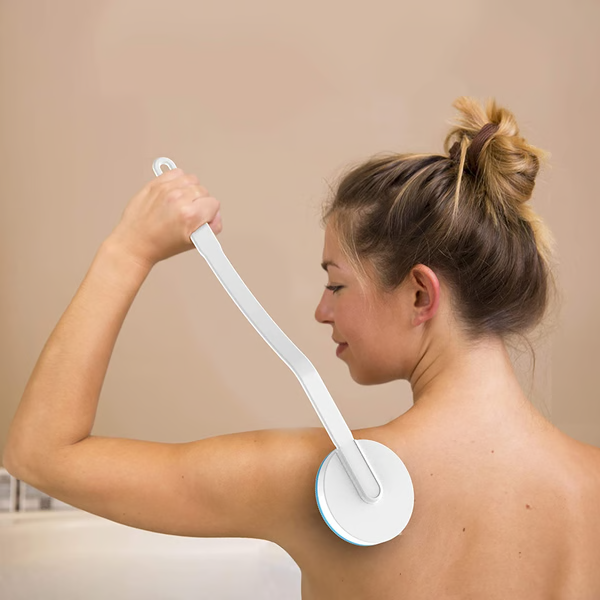 Lotionapplikator med långt handtag – Lättåtkomlig applikator och massageapparat för krämer och oljor MILA Sverige