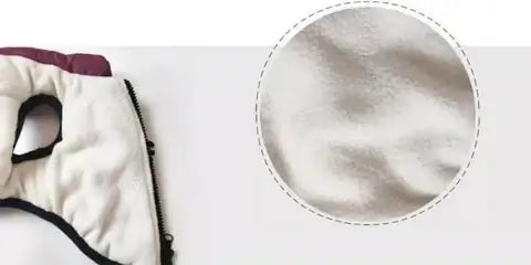 Royallure Vattentät Sherpa-fodrad Hundjacka med Inbyggd Sele – Varm, Vindskyddande, Lätt att Gå Carvallo