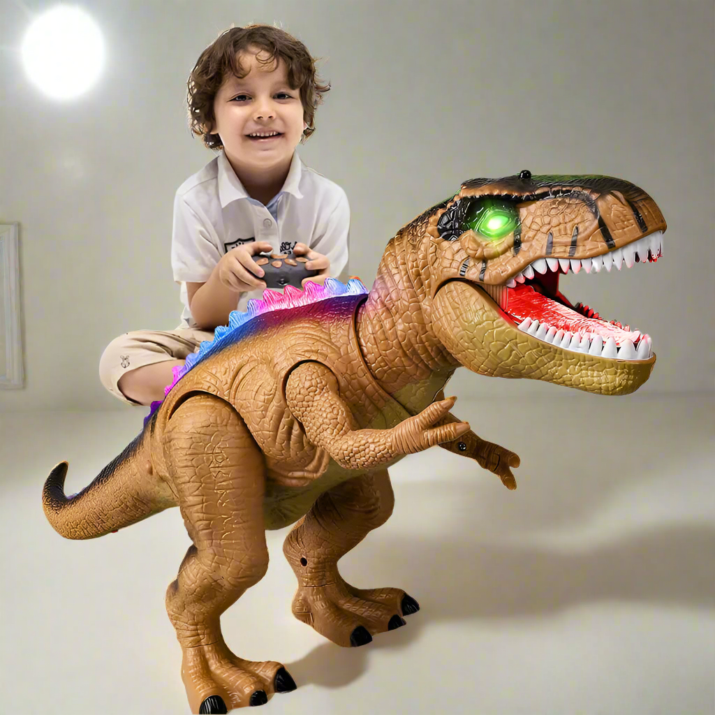 Royaleva Fjärrkontroll T-Rex Dinosaurie Med LED Lampa Carvallo