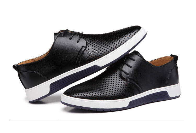 Oxford Läder Casual Skor-Shoes for Men-Bellasverige-Hemnix