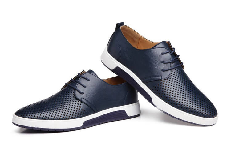 Oxford Läder Casual Skor-Shoes for Men-Bellasverige-Hemnix