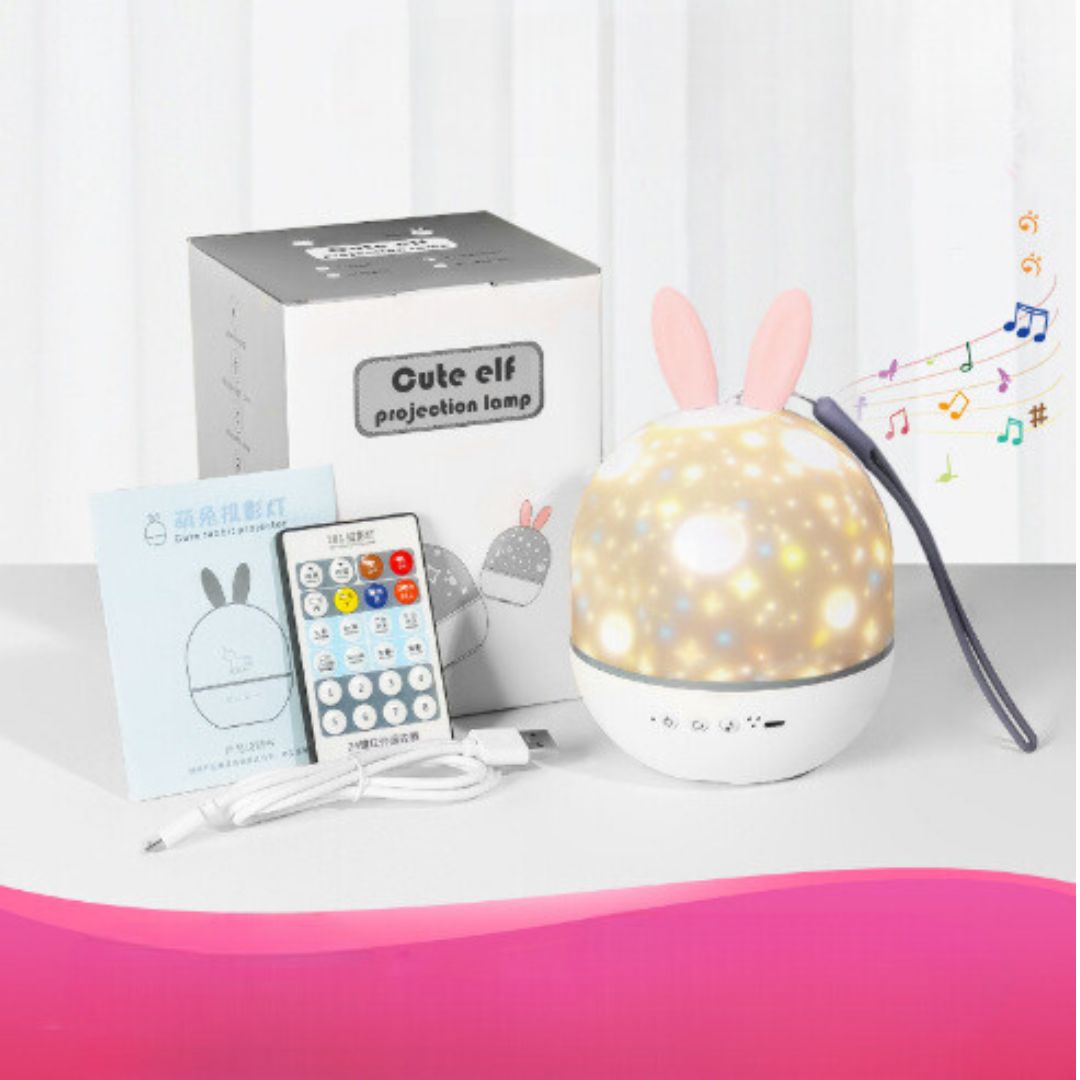 Magisk barnrumslampa med stjärneffekt Carvallo