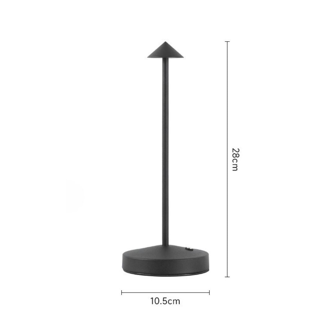 Elegant LED-designlampa utan sladd Carvallo