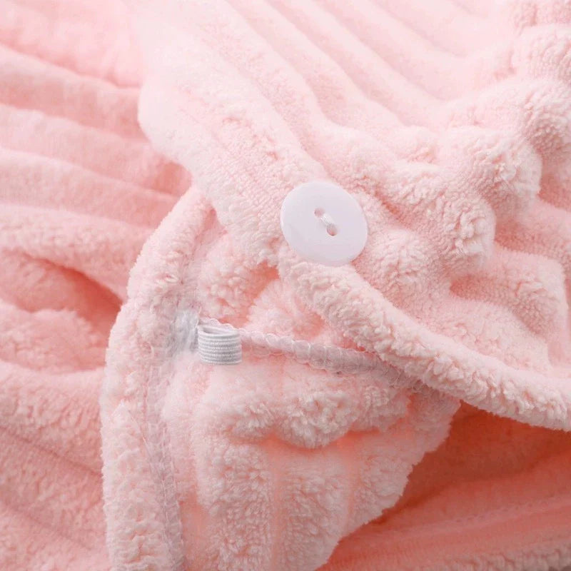 Praktiskt hårtorkhandduk Carvallo