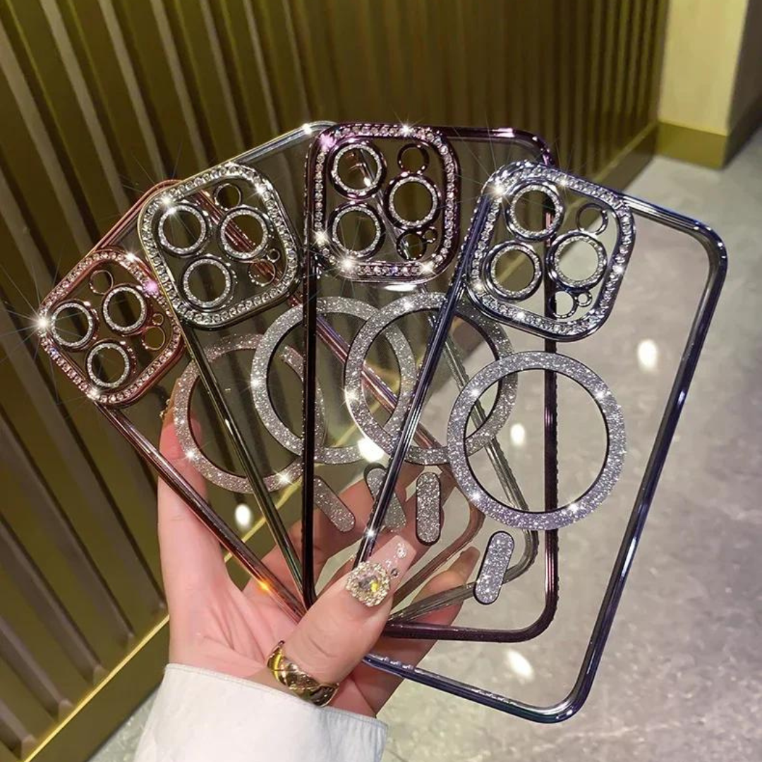 Glitter Diamant Telefonskal-Accessories-Hemnix-Hemnix