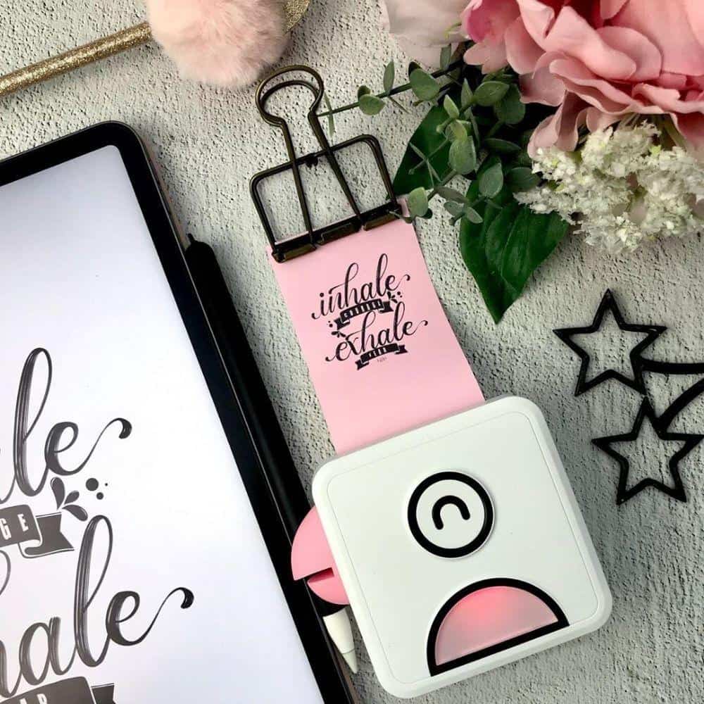 QuickSnap – Kompakt trådlös skrivare med en smal design för omedelbar fotoutskrift Carvallo