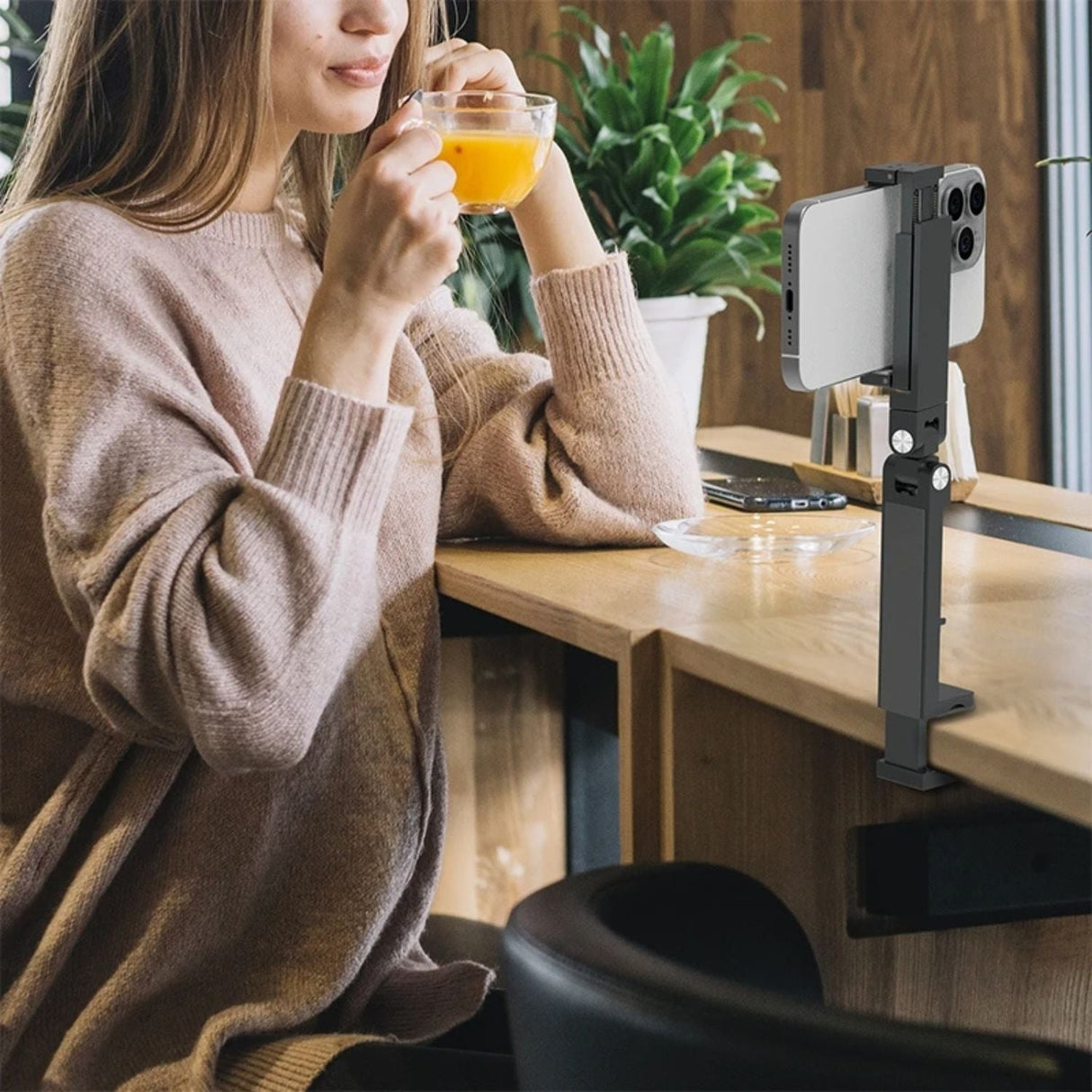 Telefoni Ställ med Magnetisk Aluminium Bas Carvallo