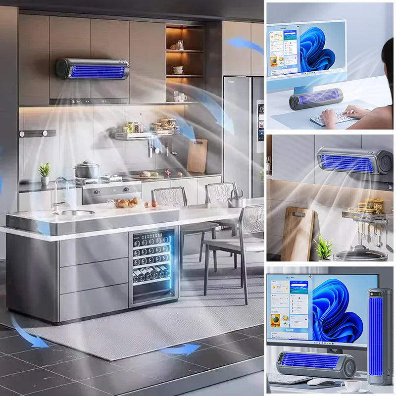 Luftkylare Bärbar Uppladdningsbar Tornfläkt Carvallo