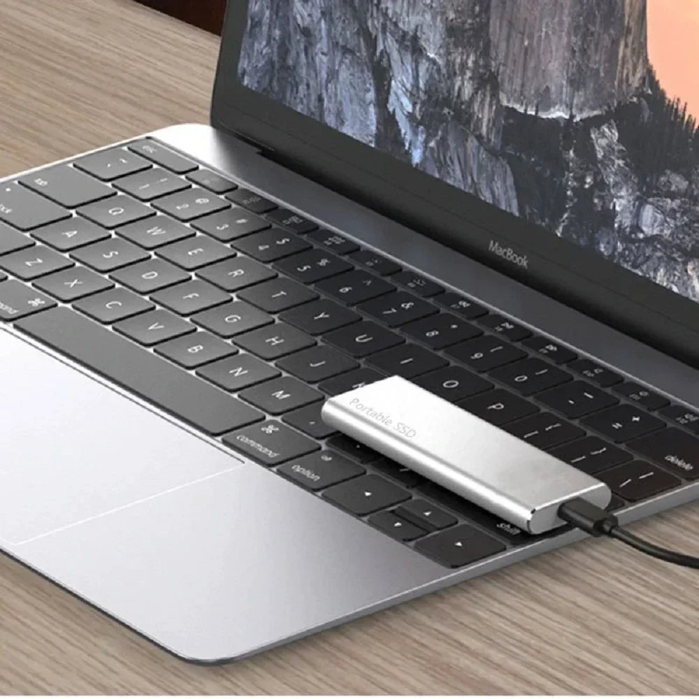 Bärbar SSD med USB-C Snabb Dataöverföring Carvallo