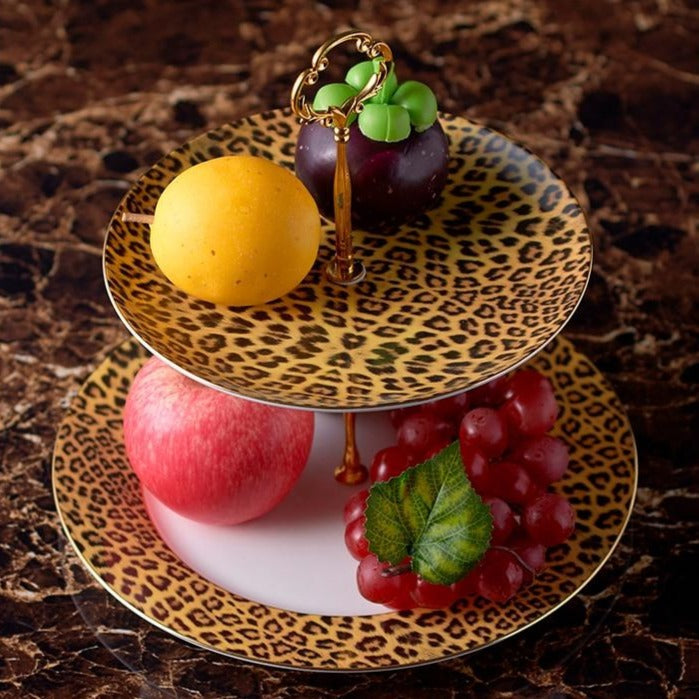 Leopardmönstrat tekoppset – Vildinspirerade porslinskoppar för djärva klunkar MILA Sverige