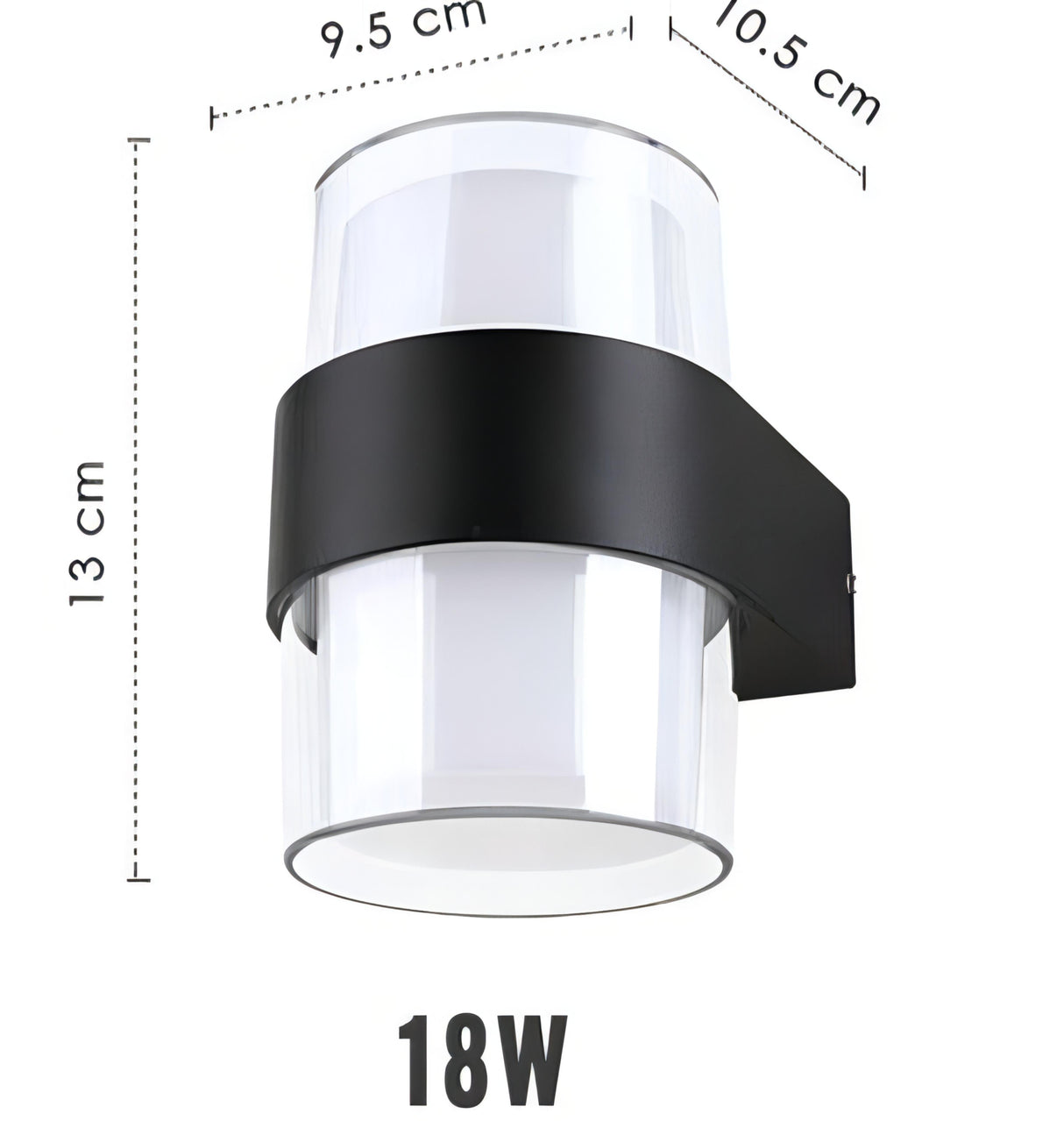 Shoona - Utomhus Modern Vägglampa i Hållbar Aluminium Carvallo