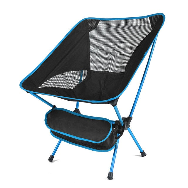 Carvallo Campingstol Ultralätt | Fällbar & Belastbar upp till 150 kg | Kompakt för Utomhus & Resor | 53x10 cm Carvallo