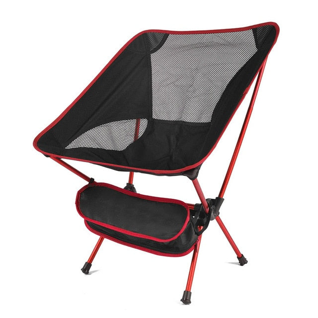 Carvallo Campingstol Ultralätt | Fällbar & Belastbar upp till 150 kg | Kompakt för Utomhus & Resor | 53x10 cm Carvallo