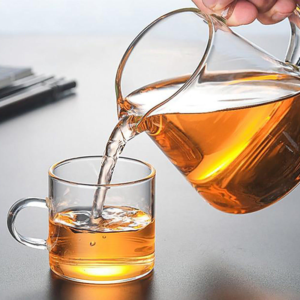 Enkelkopp Glas Teapot – Modern Löst Blad Te Maker Carvallo