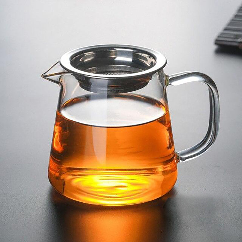 Enkelkopp Glas Teapot – Modern Löst Blad Te Maker Carvallo