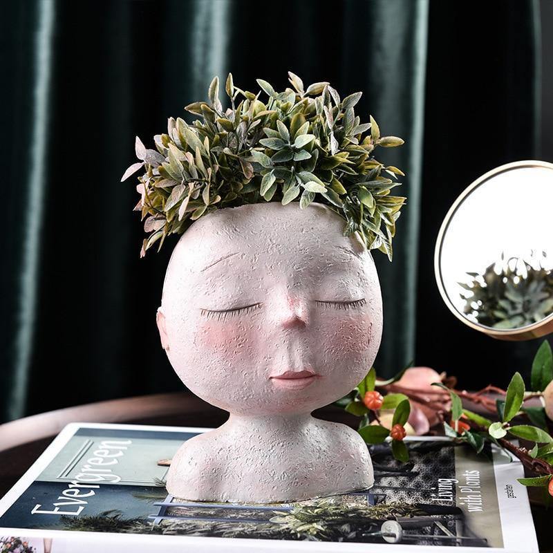 Tranquil Sleep Face Planter Vas MILA Sverige