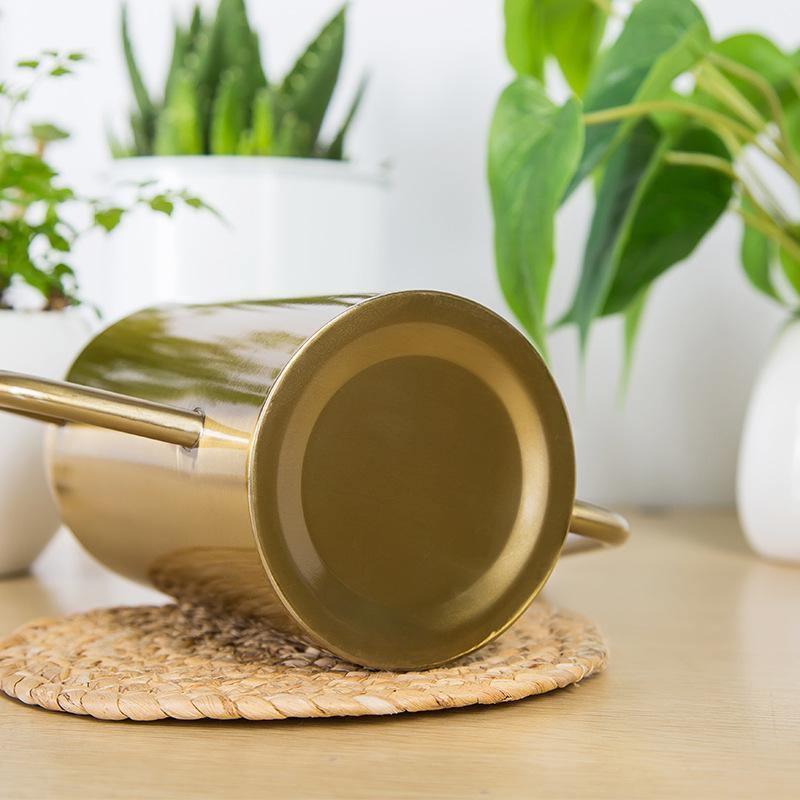 Premiumvattenkanna i rostfritt stål – hållbart och snyggt trädgårdsredskap MILA Sverige