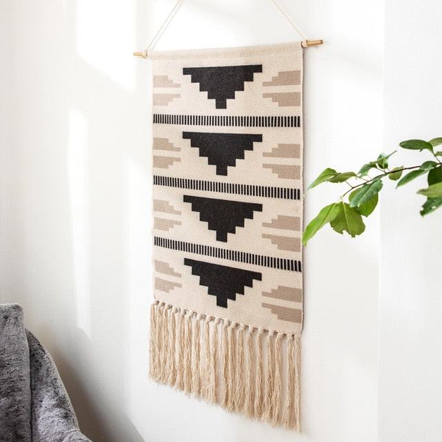 PatternLoom – Modern abstrakt geometrisk väggkonst för minimalistisk inredning Carvallo