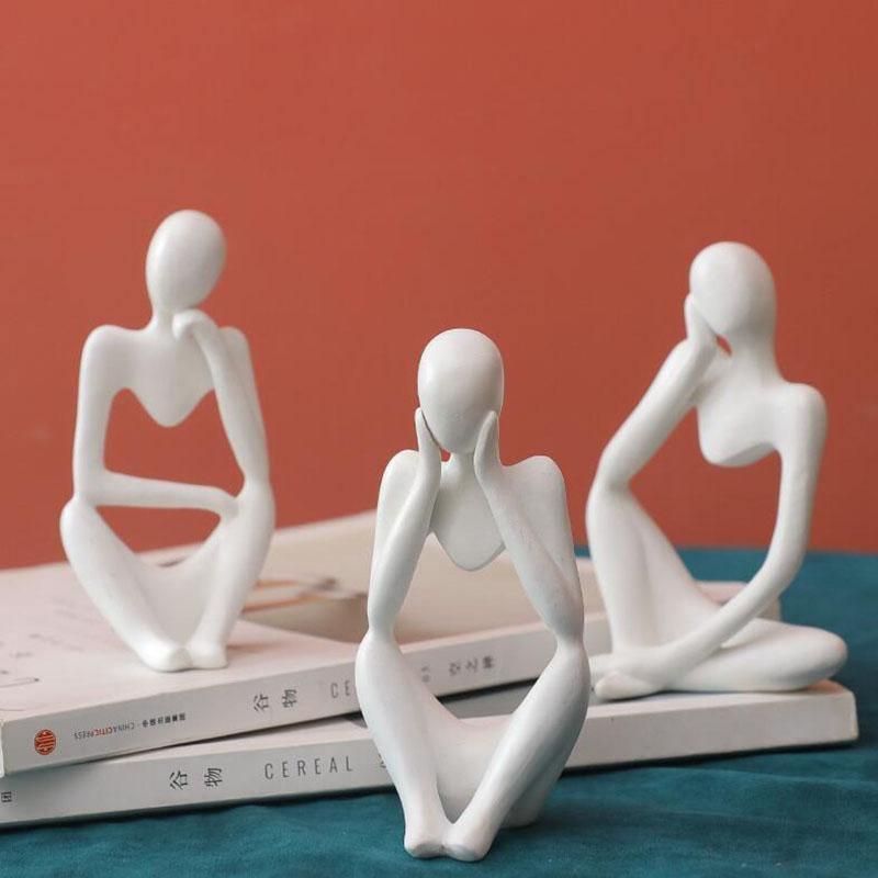 Carvallo – Minimalist Tänker Skulptur med Modern Elegans Carvallo